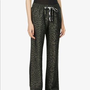 Zadig&Voltaire Pomy Leopard Print Trousers size 38